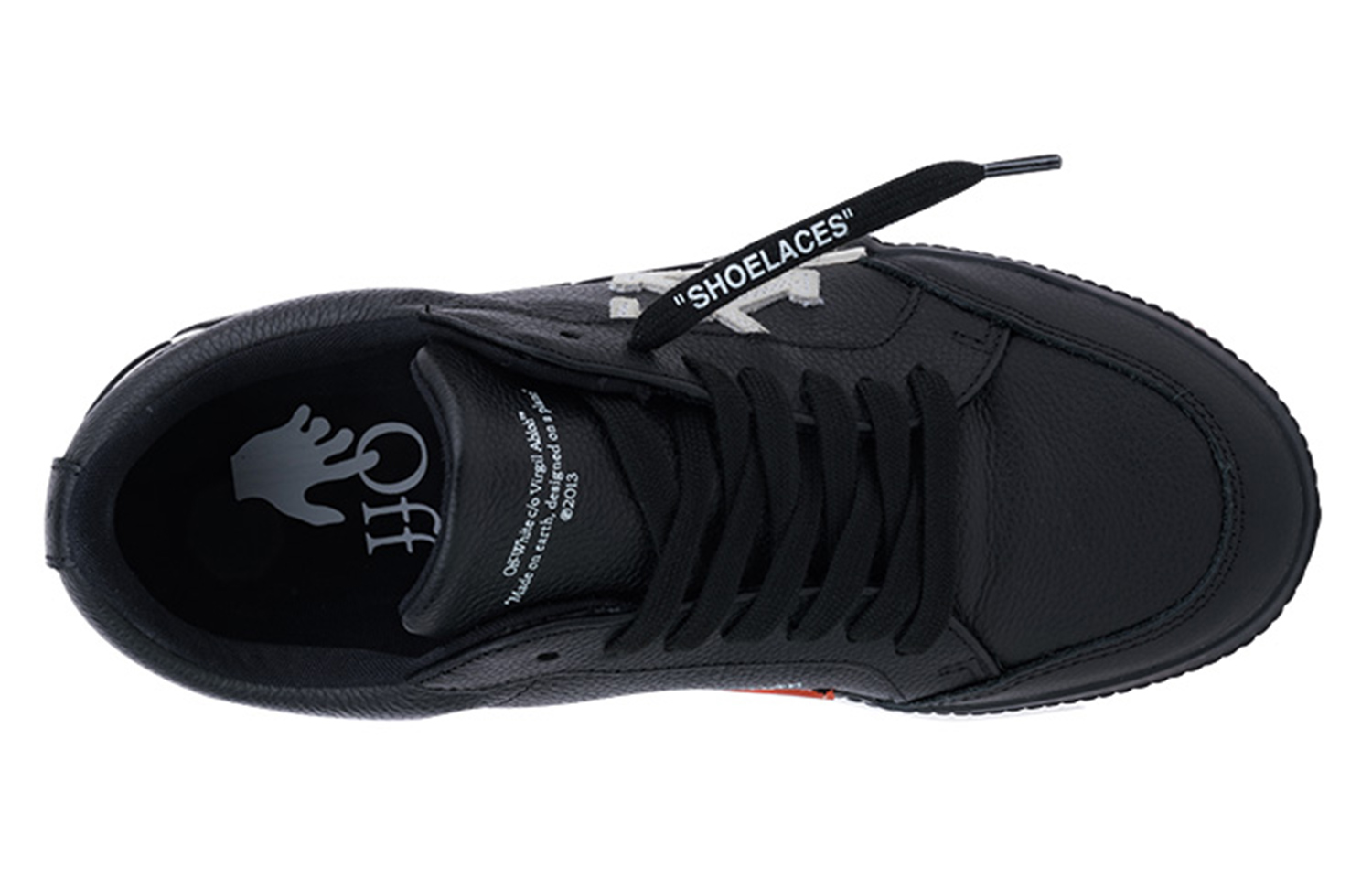 Lookbook 오프화이트 블랙 화이트 벌크 스니커즈 OMIA085F21LEA0031001