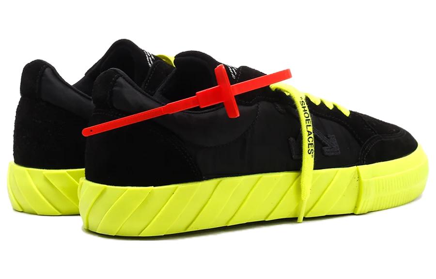 Off-White Vulc Sneaker 'Black Yellow' 圖 5