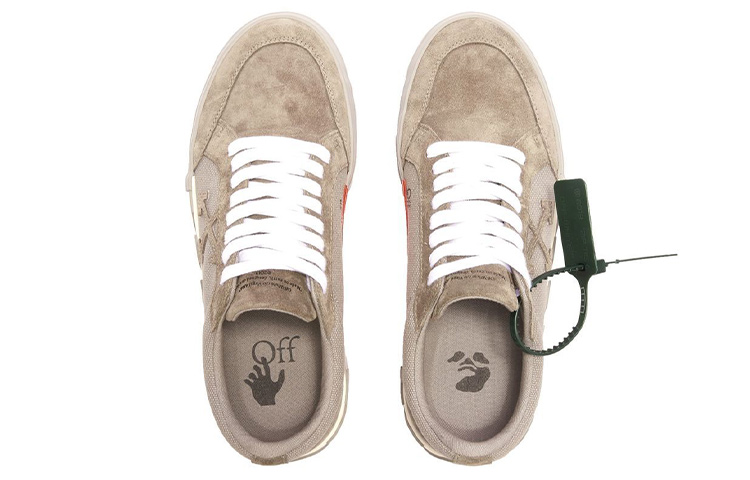 Off-White Vulc Sneaker 'Grey Suede' 圖 3