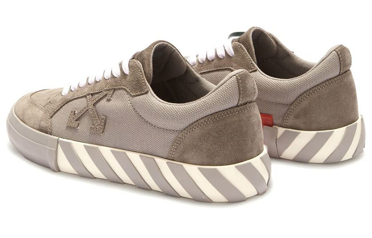 Off-White Vulc Sneaker 'Grey Suede' 圖 4