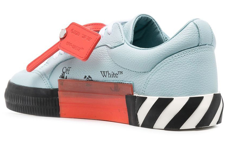 Off-White Vulc Sneaker 'Light Blue Black' 圖 4