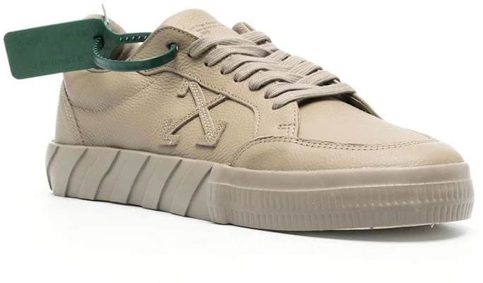 Off-White Vulc Sneaker 'Mud' Pria/Wanita OMIA085F22LEA002-6363 Lookbook Off-White Vulc Sneaker 'Mud' Pria/Wanita OMIA085F22LEA002-6363