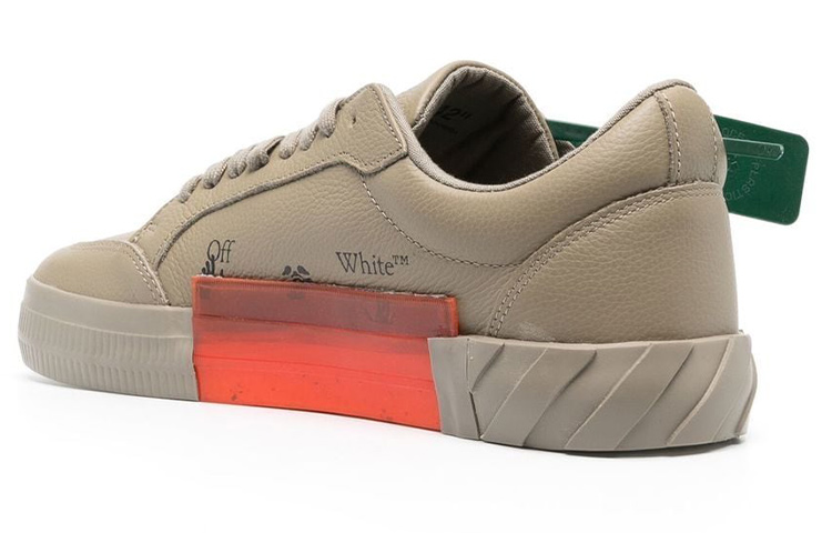 Shop Off-White Vulc Sneaker 'Mud' Pria/Wanita OMIA085F22LEA002-6363