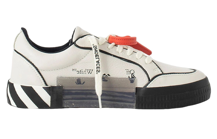 Off-White Vulc Sneaker 'Outlined - White Black' 圖 2