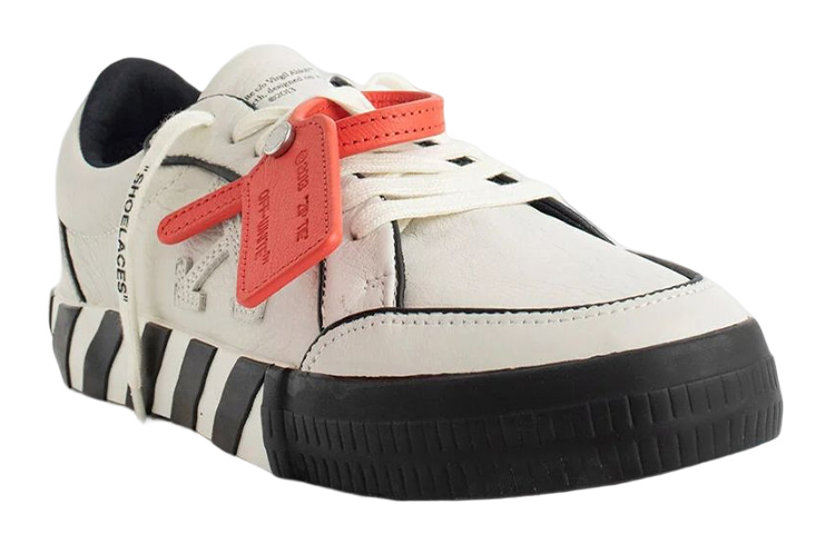 Off-White Vulc Sneaker 'Outlined - White Black' 圖 3
