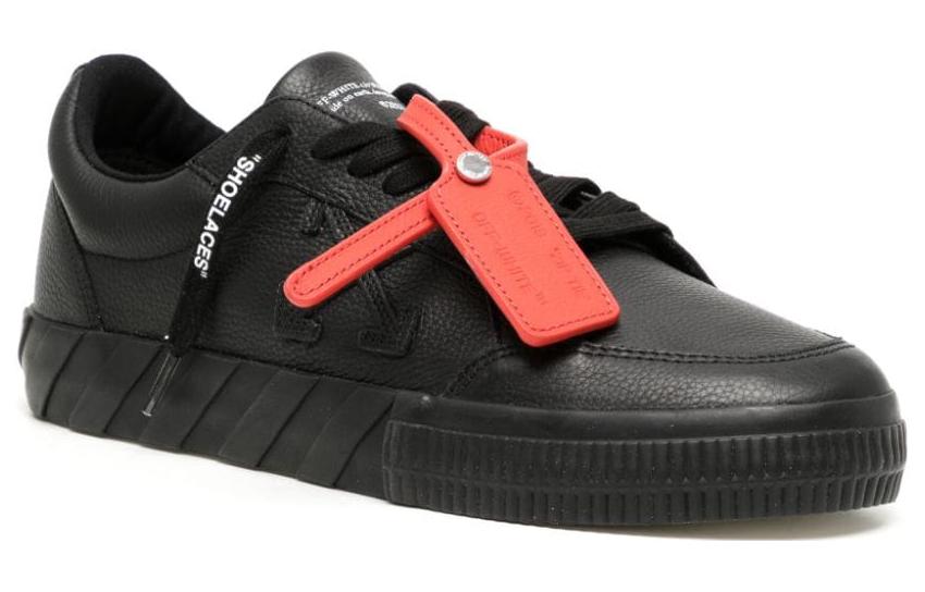Off-White Vulc Sneaker 'Triple Black Leather' 圖 2