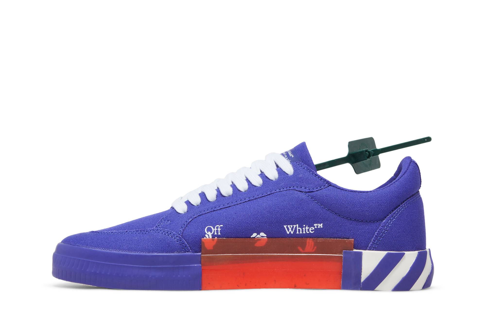Off-White Vulc Sneaker 'Ultra Violet Yellow' 圖 3