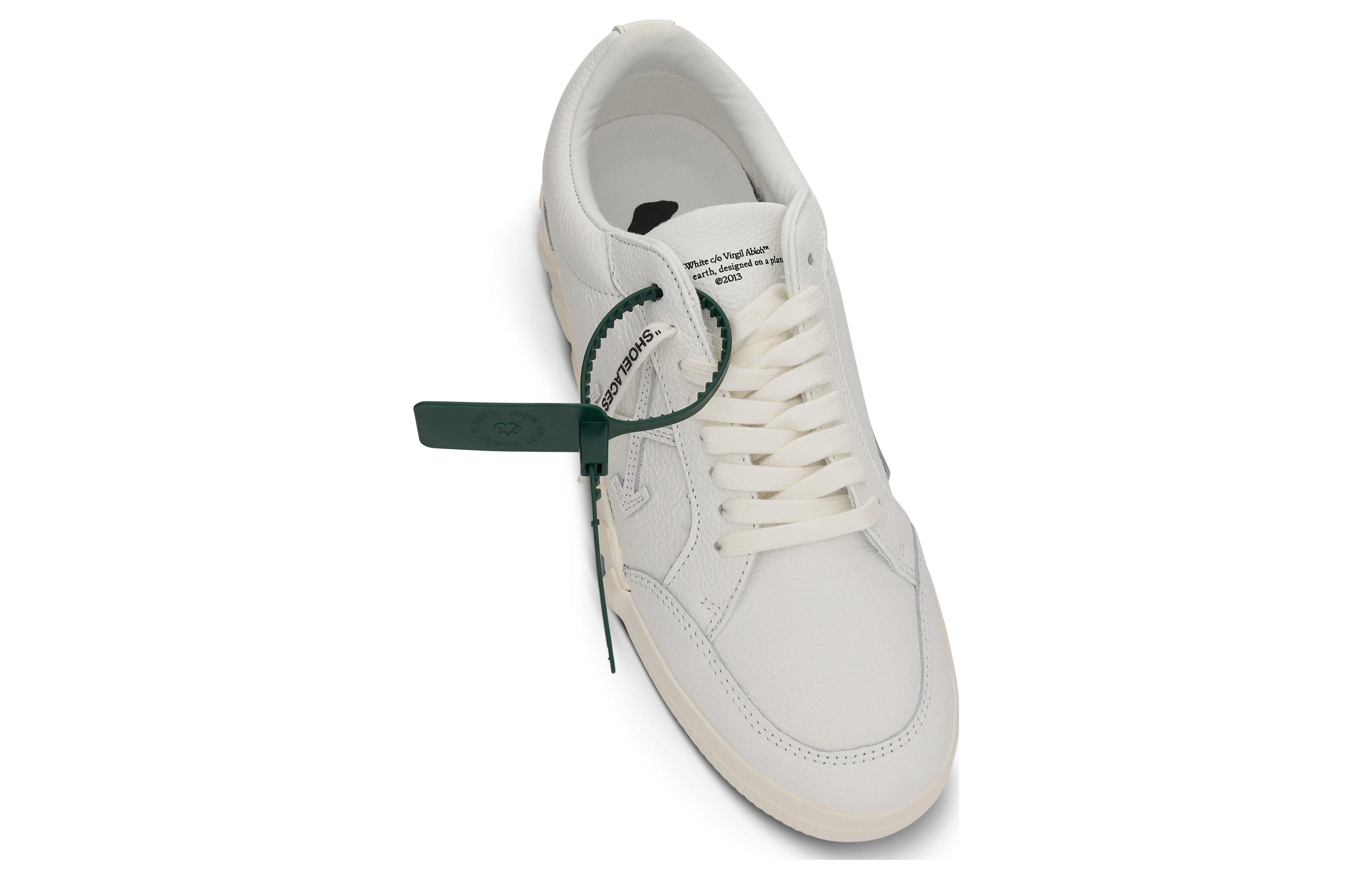 Shop Off-White Vulc 休闲鞋 '白色' OMIA085C99LEA0010100