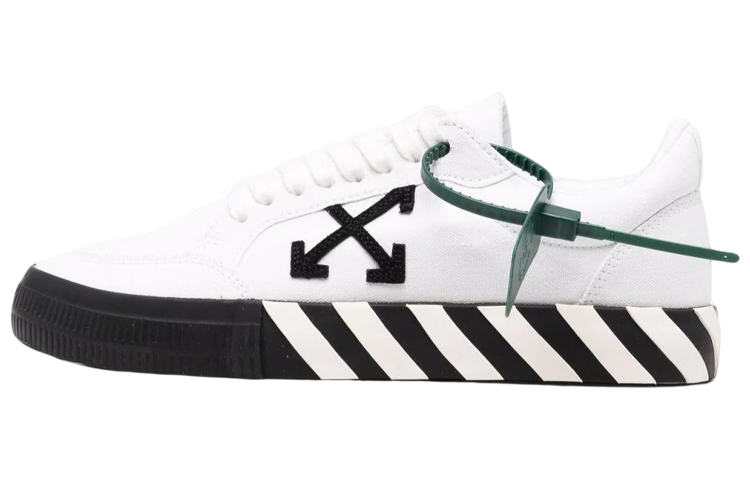 Off-White Vulc Sneaker 'White Black' OMIA085C99FAB0010110