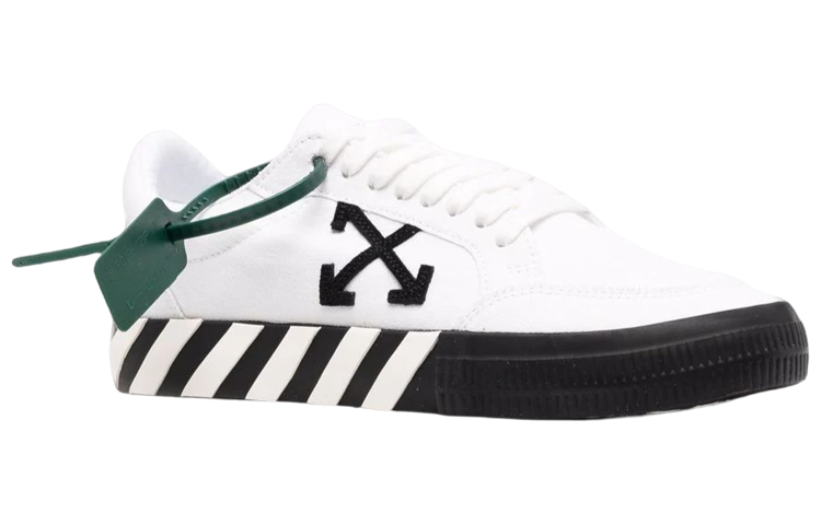 Order Zapatillas Off-White Vulc 'Blanco Negro' OMIA085C99FAB0010110