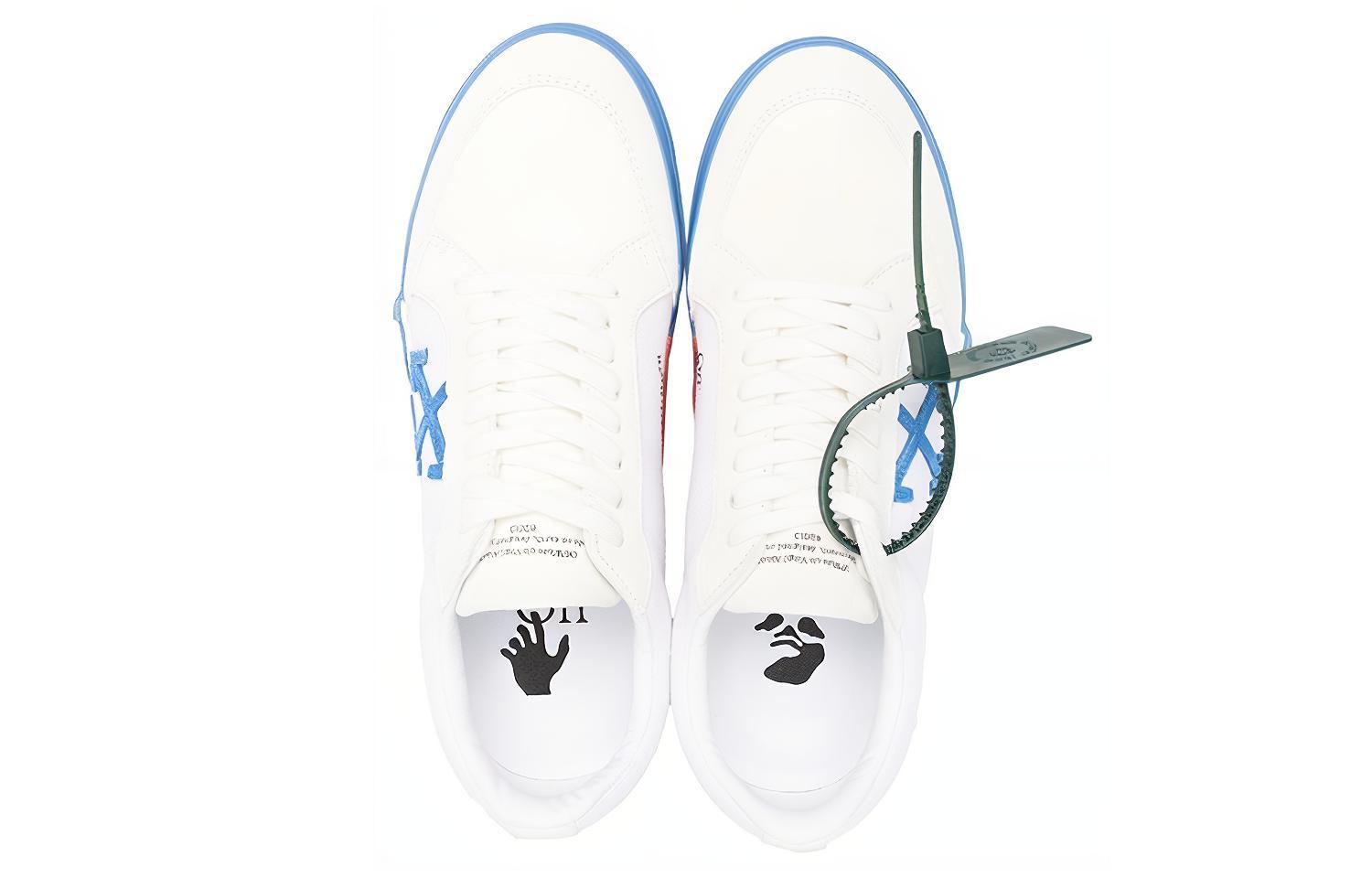 Off-White Vulc Sneaker 'White Blue' 圖 4