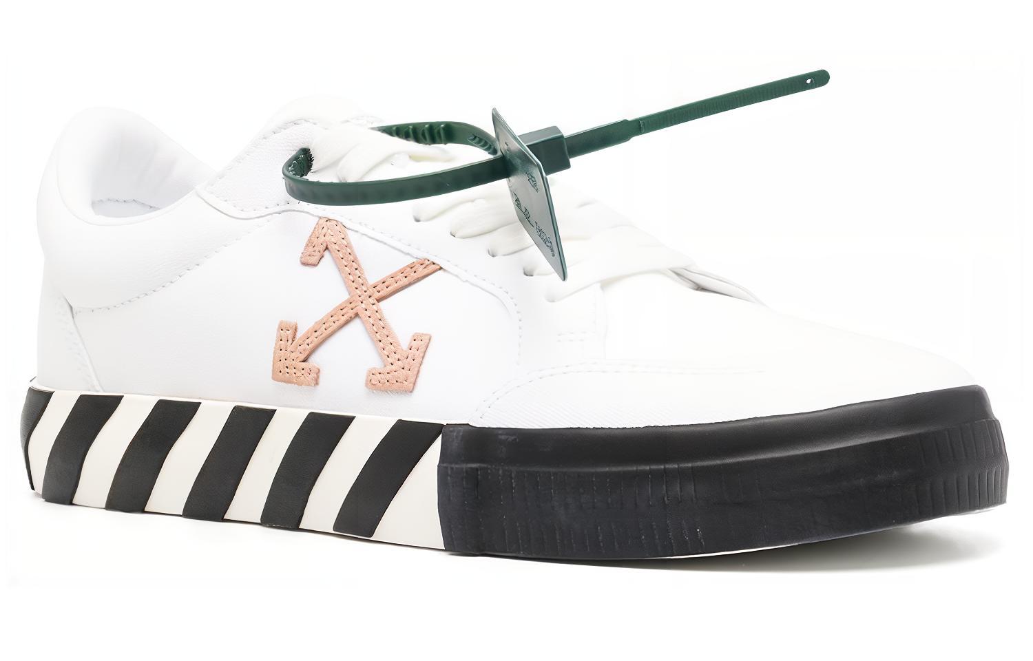 Lookbook Off-White Vulc Sneaker 'White Dark Sand' OMIA085F22FAB001-0117