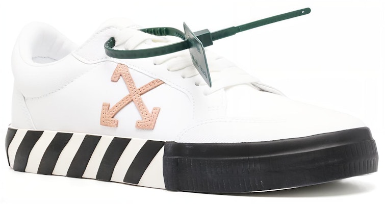 Off-White Vulc Sneaker 'White Dark Sand' OMIA085F22FAB001-0117 Lookbook Off-White Vulc Sneaker 'White Dark Sand' OMIA085F22FAB001-0117