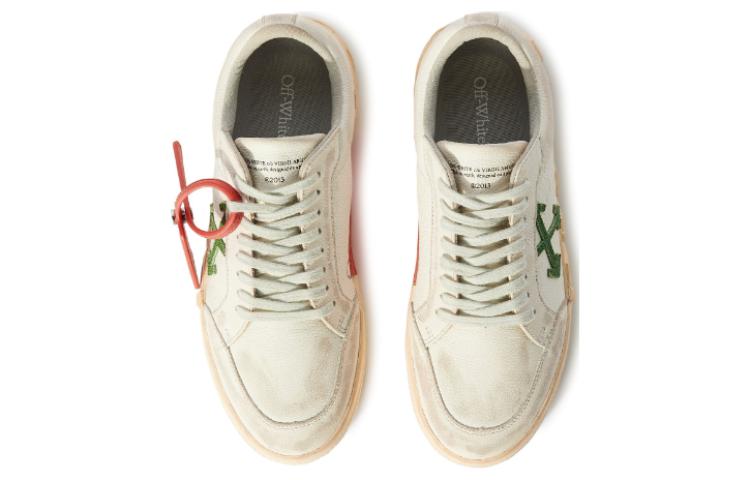 Off-White Vulc Sneaker 'White Green' 圖 4