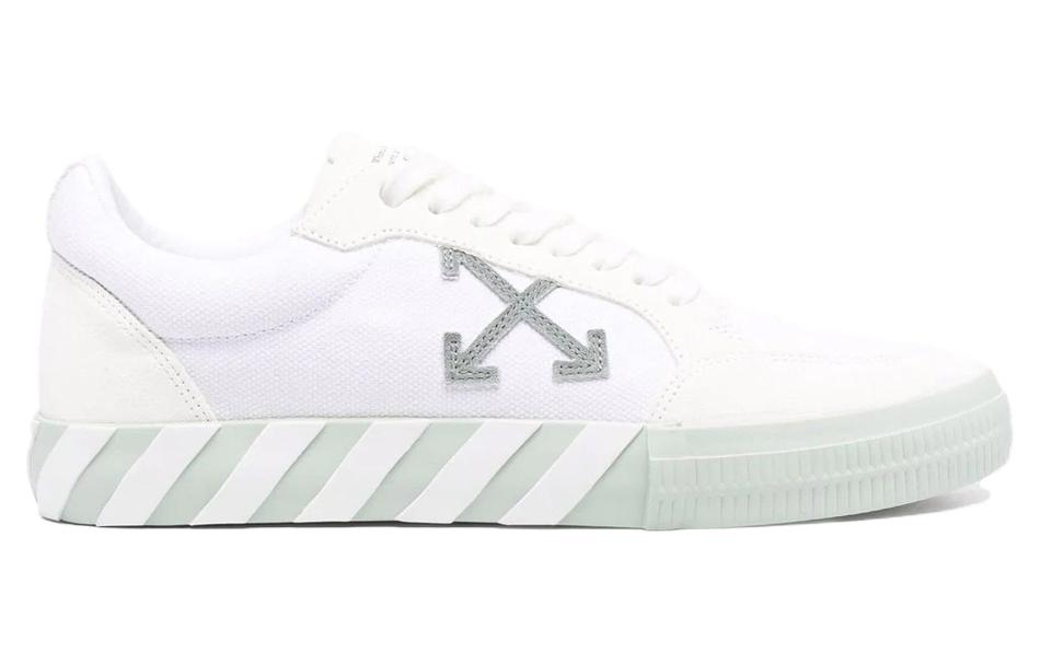 Order Off-White Vulc 运动鞋 '白色粉绿色' OMIA085F21LEA0050155