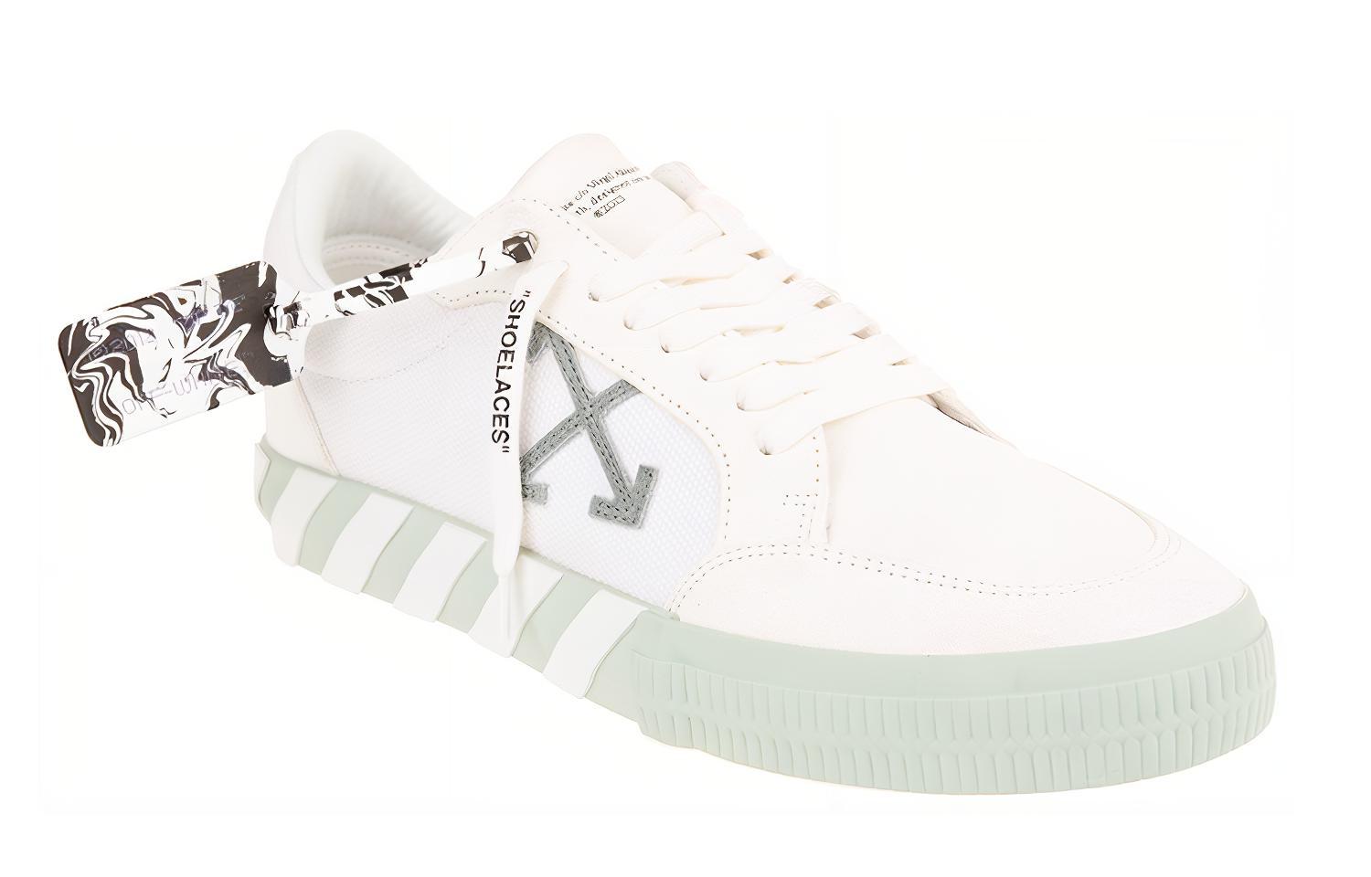 Lookbook Off-White Vulc 运动鞋 '白色粉绿色' OMIA085F21LEA0050155