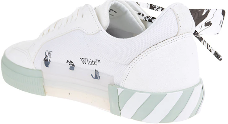 Off-White Vulc 运动鞋 '白色粉绿色' OMIA085F21LEA0050155 Shop Off-White Vulc 运动鞋 '白色粉绿色' OMIA085F21LEA0050155