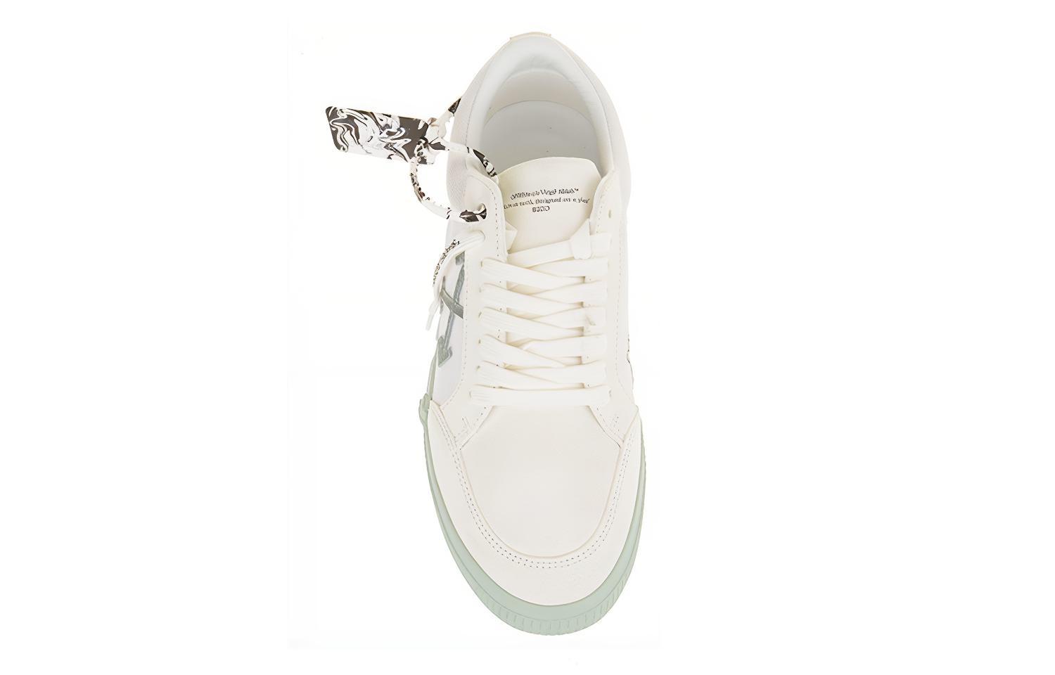 Purchase Off-White Vulc 运动鞋 '白色粉绿色' OMIA085F21LEA0050155