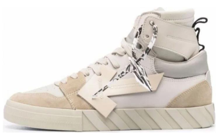 Off-White Vulc Sneaker High 'Beige' OMIA225F21LEA0016110