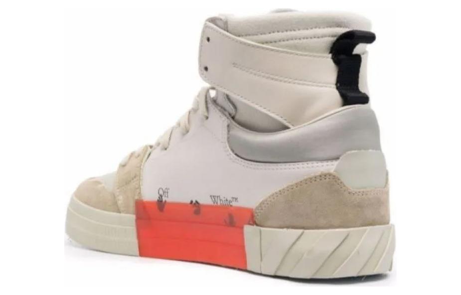Lookbook Sneaker Off-White Vulc High ''Beige'' OMIA225F21LEA0016110
