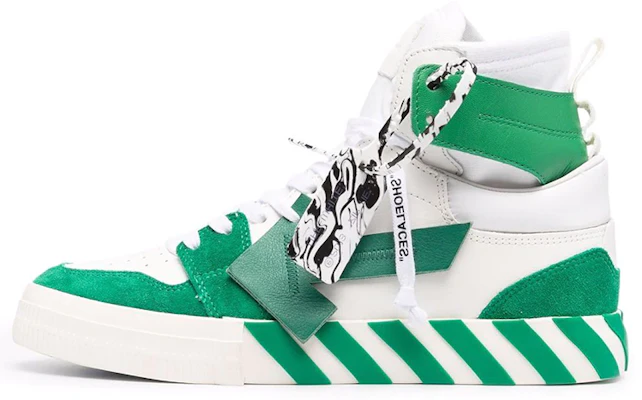 Off-White 高帮 '白绿' 休闲鞋 OMIA225F21LEA001-0155 Buy Off-White 高帮 '白绿' 休闲鞋 OMIA225F21LEA001-0155