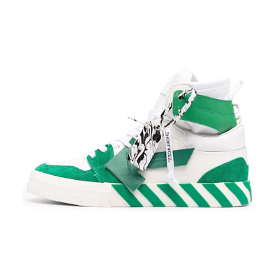 Off-White Vulc Sneaker High 'White Green'