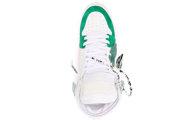 Off-White Vulc Sneaker High 'White Green' 圖 5