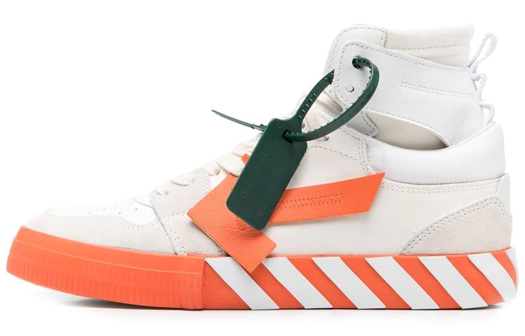 Off-White Vulc Sneaker High 'White Orange'
