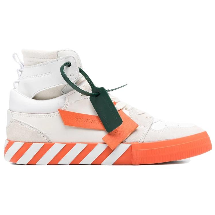 Off-White Vulc Sneaker High 'White Orange' 圖 2