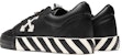 Off-White Vulc Sneaker Rendah 'Hitam Putih' OMIA085E20LEA0011001