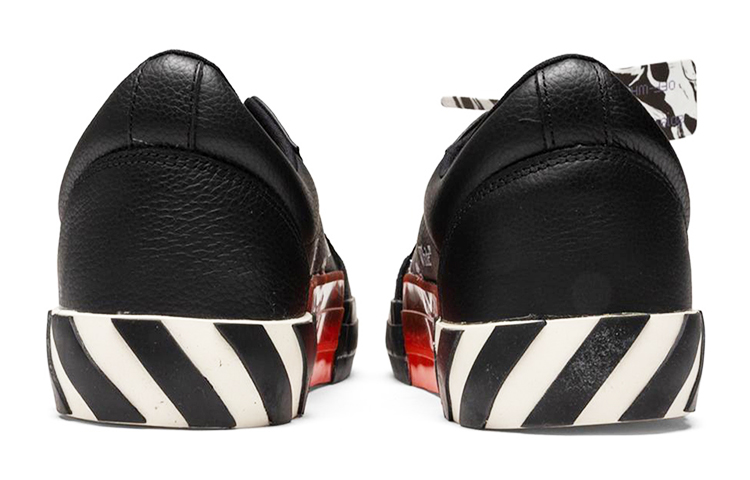 Sizing Off-White Vulc Sneaker Low ''Schwarz Weiß'' OMIA085E20LEA0011001