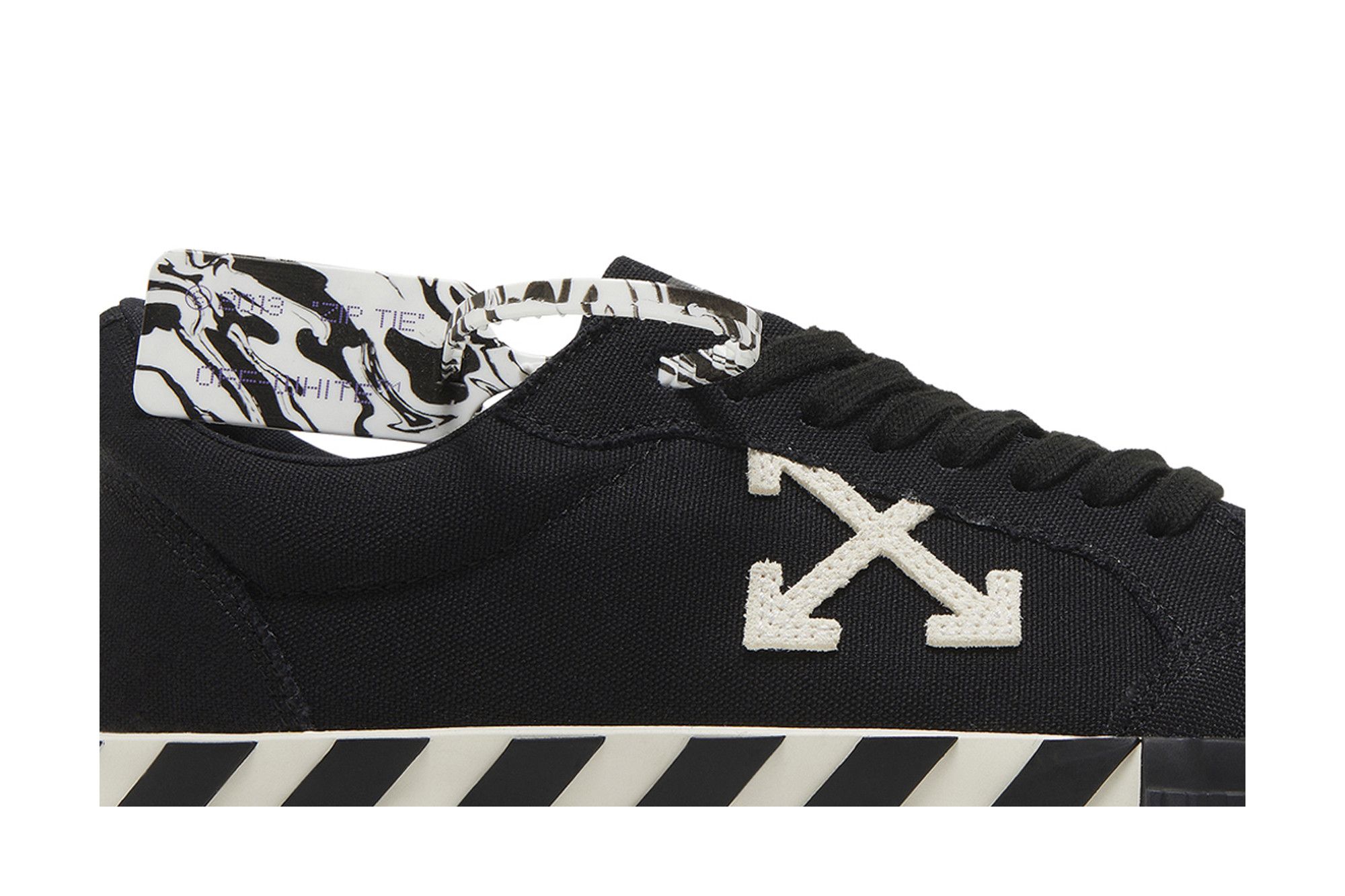 Order Off-White Vulc Sneaker Basse ''Noir Blanc'' OMIA085F21FAB002-1001