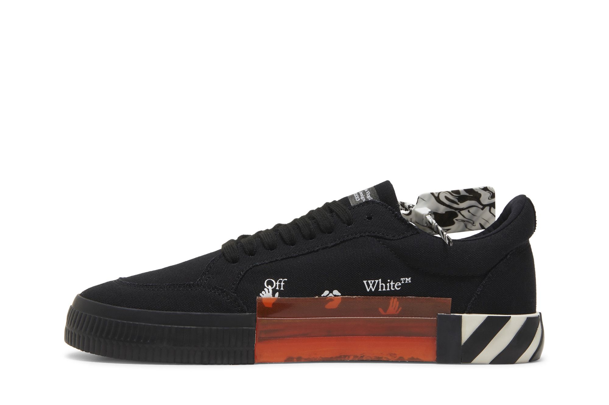 Lookbook Off-White Vulc Sneaker Basse ''Noir Blanc'' OMIA085F21FAB002-1001
