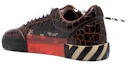 Purchase Off-White Vulc Sneaker Low 'Crocodile Pattern - Dark Brown' OMIA085F20LEA001-6410