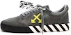 Off-White Vulc Sneaker Low 'Kelabu Hijau Fluo' OMIA085F20LEA0040970