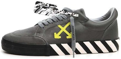 Off-White Vulc Sneaker Low 'Grey Green Fluo' OMIA085F20LEA0040970 Off-White Vulc Sneaker Low 'Grey Green Fluo' OMIA085F20LEA0040970