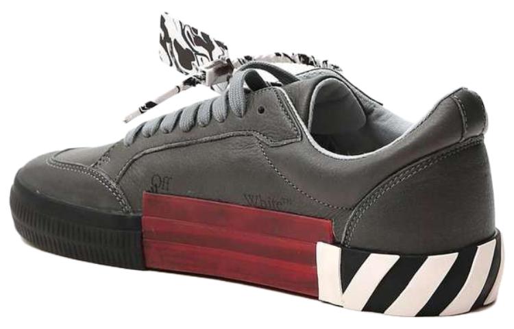 Shop Off-White Vulc Sneaker Low 'Kelabu Hijau Fluo' OMIA085F20LEA0040970