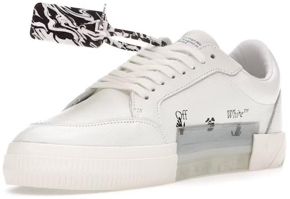 Off-White Vulc Sneaker Low 'White' OMIA085R21LEA0040101-/-OMIA085F21LEA0030101 Lookbook Off-White Vulc Sneaker Low 'White' OMIA085R21LEA0040101-/-OMIA085F21LEA0030101