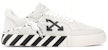 Off-White Vulc Sneaker Rendah 'Putih Hitam' OMIA085F20LEA0020110