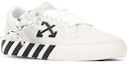 Lookbook Off-White Vulc Sneaker Rendah 'Putih Hitam' OMIA085F20LEA0020110