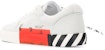 Off-White Vulc Sneaker Rendah 'Putih Hitam' OMIA085F20LEA0020110