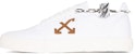 Off-White Vulc Sneaker Rendah 'Putih Coklat' OMIA085R21FAB0020160