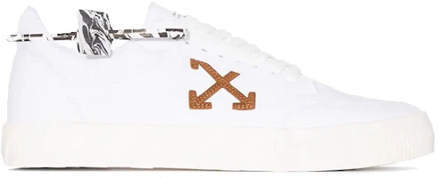 Order OFF-WHITE Vulcanized 低筒時尚板鞋 白色