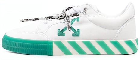 Off-White Vulc Sneaker Low 'White Green' OMIA085R21FAB0010155 Off-White Vulc Sneaker Low 'White Green' OMIA085R21FAB0010155