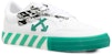 Off-White Vulc Sneaker Low 'Putih Hijau' OMIA085R21FAB0010155
