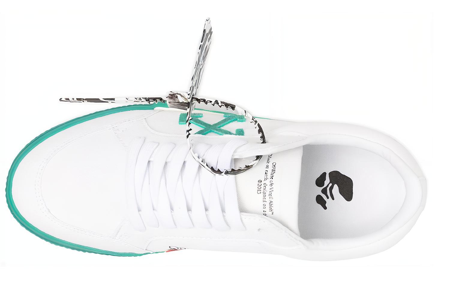 Purchase Off-White Vulc Sneaker Laag ''Wit Groen'' OMIA085R21FAB0010155