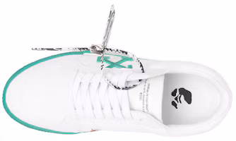 Purchase OFF-WHITE 硫化低筒 复古休閒 時尚板鞋 男款 白綠
