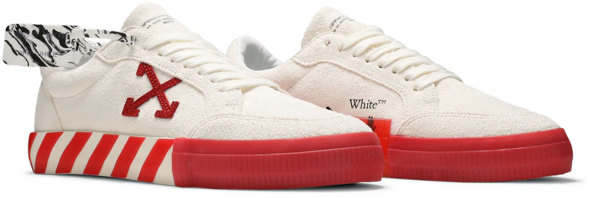 Off-White Vulc Sneaker Basse ''Blanc Rouge'' OMIA085R21LEA0020125 Cheap Off-White Vulc Sneaker Basse ''Blanc Rouge'' OMIA085R21LEA0020125