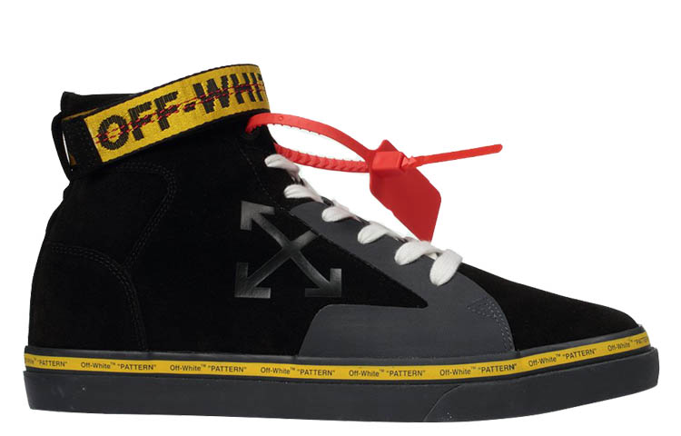 Order Baskets Off-White Vulcanisées Mid ''Noir''. OMIA116R207800551060
