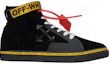 Order Baskets Off-White Vulcanisées Mid ''Noir''. OMIA116R207800551060